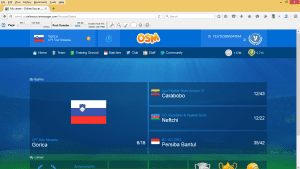 Log In Ke Tampilan Baru OSM (Online Soccer Manager) Via Komputer