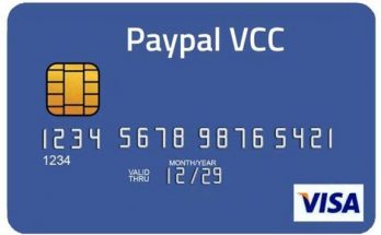 Jual VCC PayPal Masa Aktif 5 Tahun (Murah & Langsung Aktif)